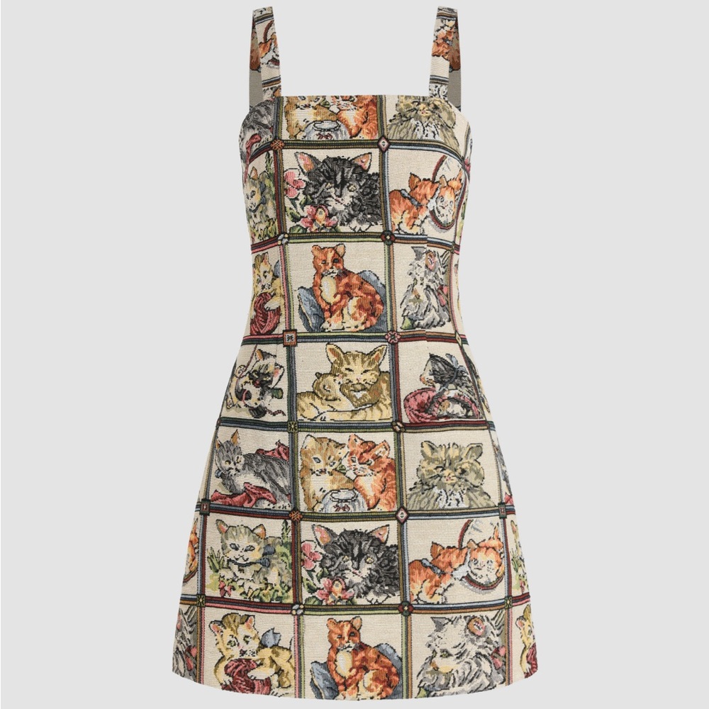 Cider Cat Lover Dress NWT in bag Size Medium